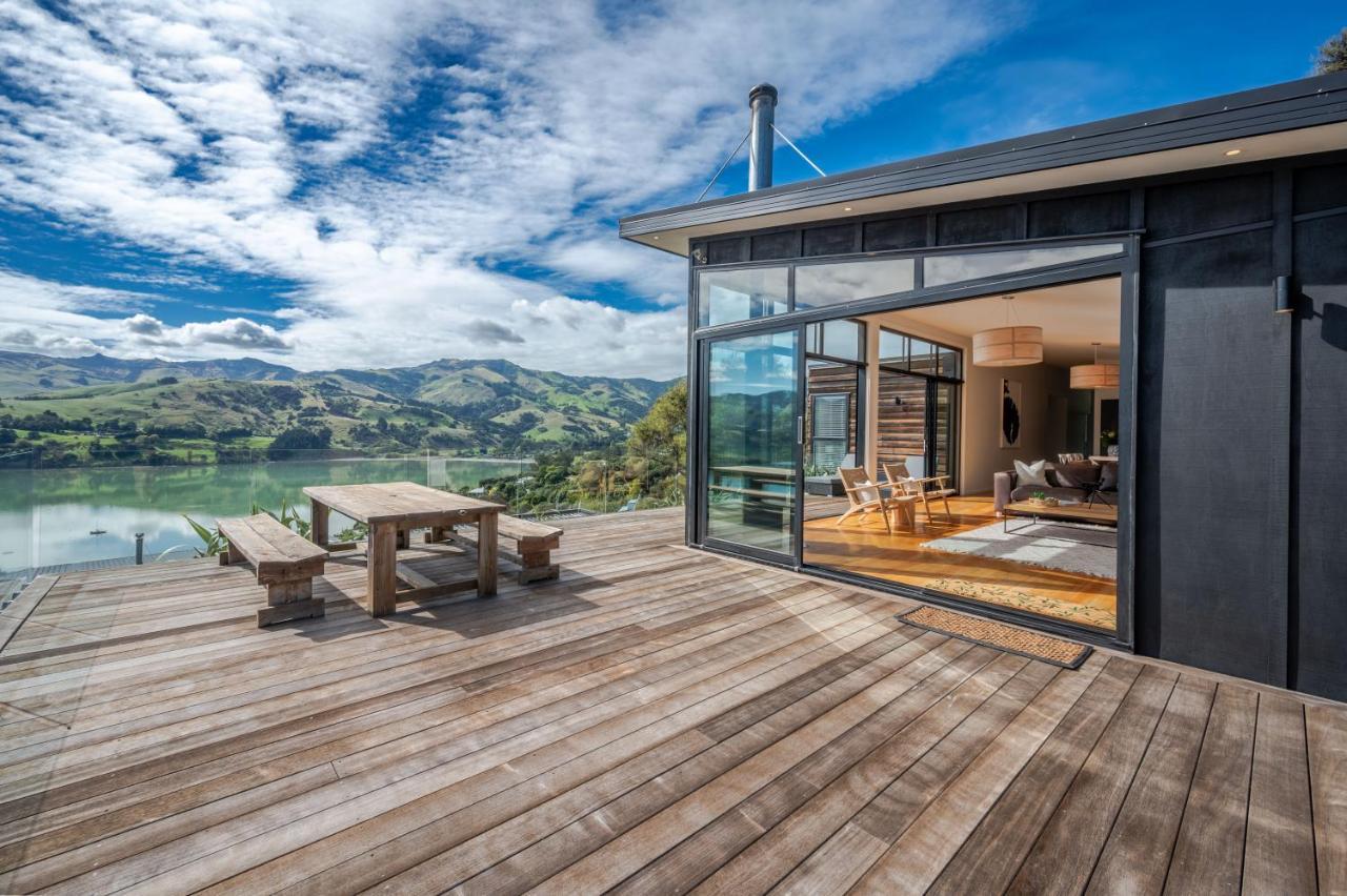 Million Dollar View - Takamatua Holiday Home Akaroa Eksteriør billede