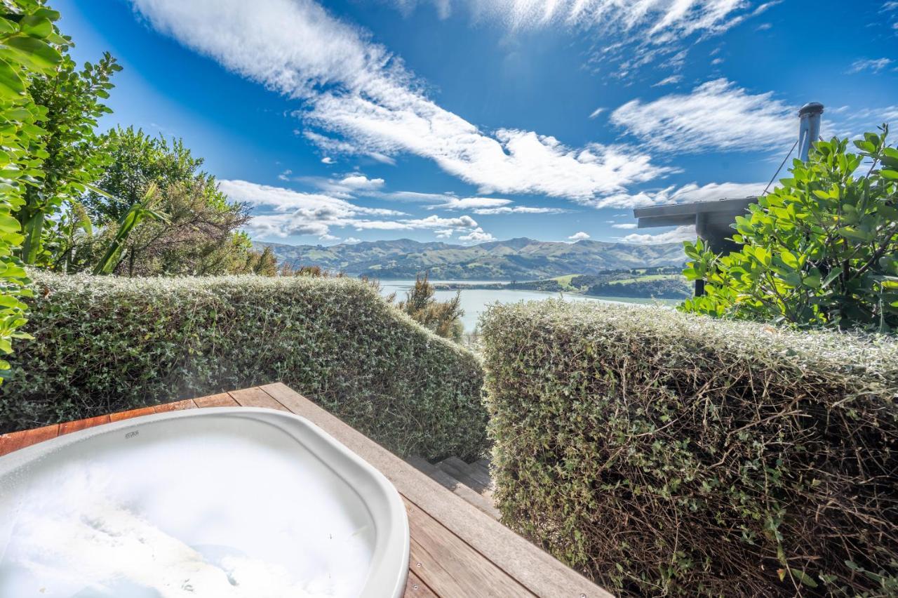 Million Dollar View - Takamatua Holiday Home Akaroa Eksteriør billede